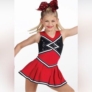 Weissman Legendary Bring it On Cheerleader Costume Dance Child Large